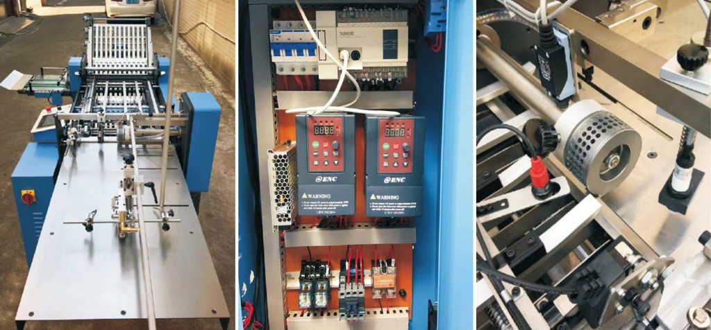 Фальцевальный станок ZY480 Фальцевальный станок ZY480