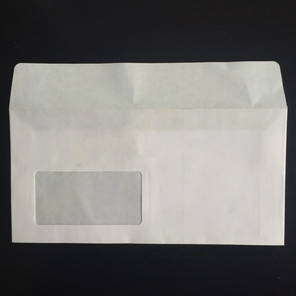 Фото готового конверта станка для изготовления конвертов ZF-480C