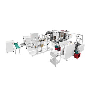 Линия для производства бумажных пакетов RZFD-450 T/F
